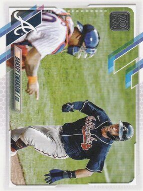 Dansby Swanson - 2021 Topps 70th Anniversary Series 1 Baseball Card